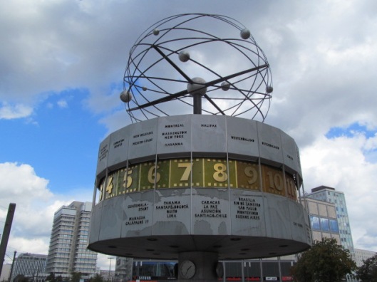 The World Clock in Alexanderplatz